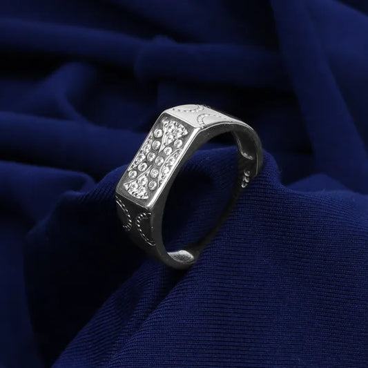 Silver Minimalism Ring