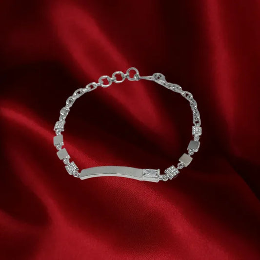 Silver New Italic Pattern Bracelet For Women