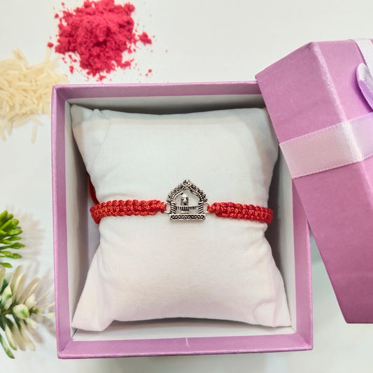 Silver Shivling Rakhi