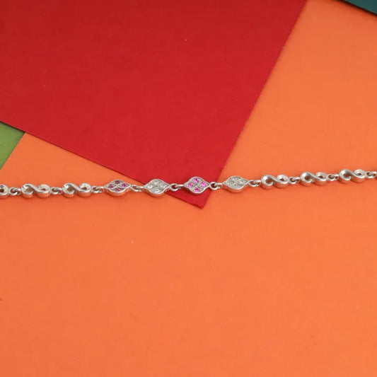 Pure Silver 925 Bracelet | Push Premium For Women