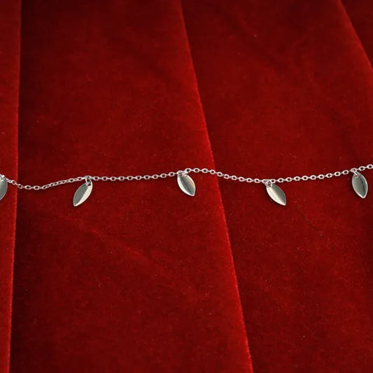 Leaf Hanging Anklet