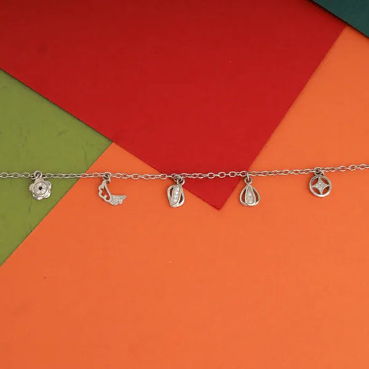 Pure 925 Silver Infinity Bracelet