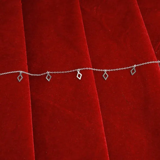 Rectangle Hanging Anklet