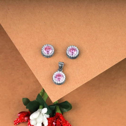 Silver Round Shape Pendant