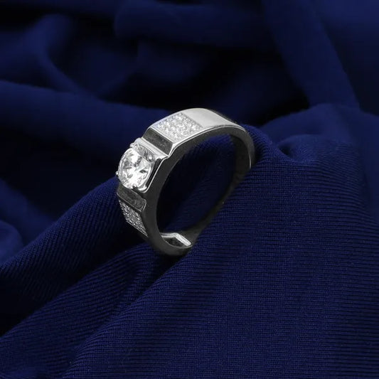 Silver Gentle Harmony Ring