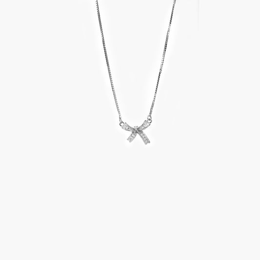 silver bow chain