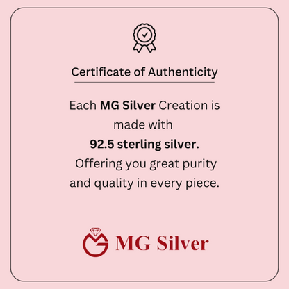 Pure 925 Silver Anklet