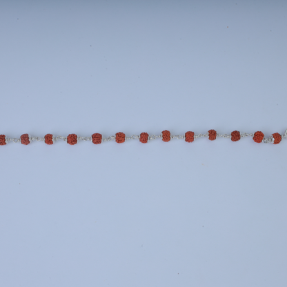 Silver Rudraksh Rakhi